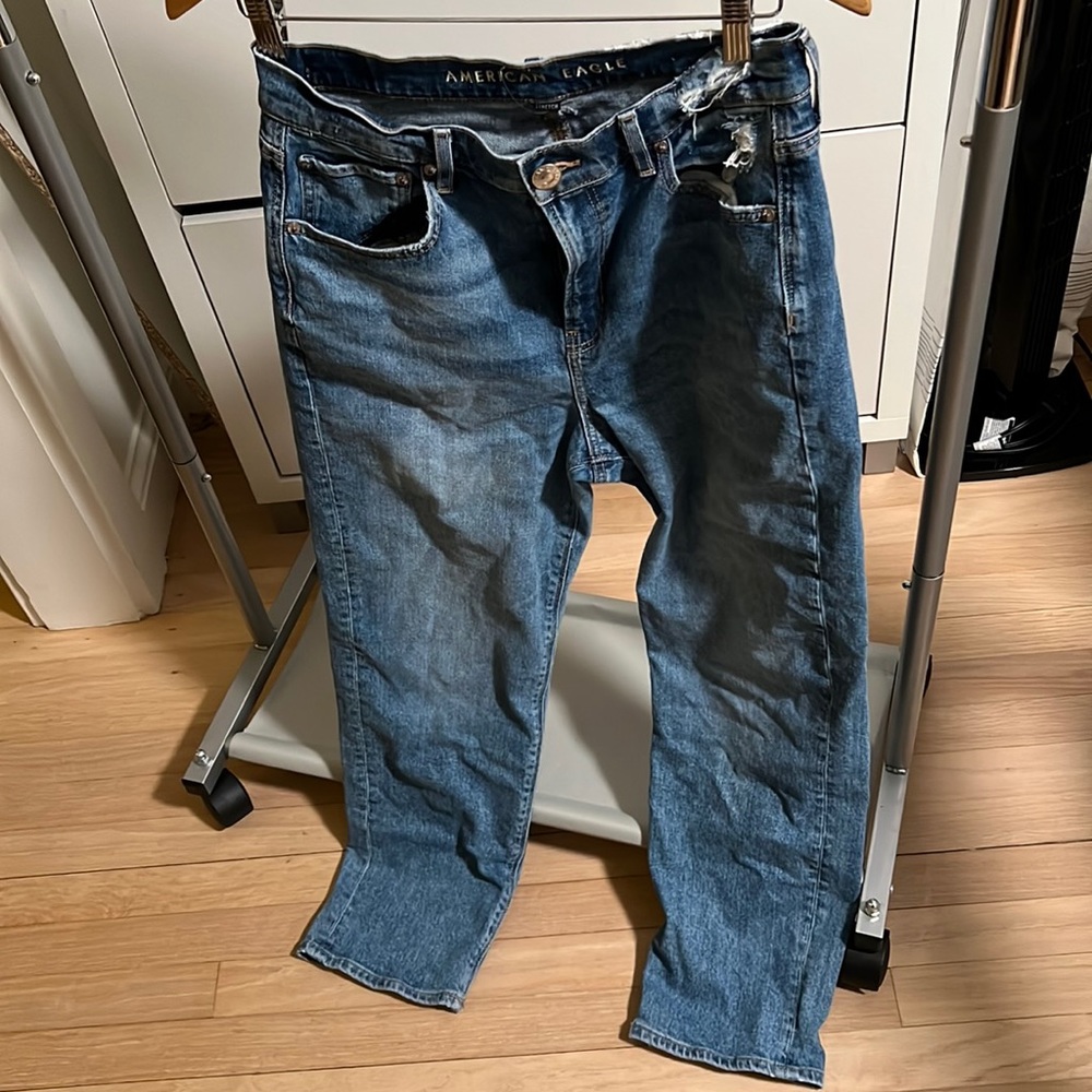 America Eagle Jeans Highest Rise 90’s boyfriend